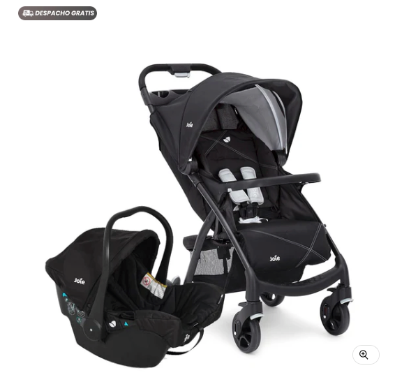 Coche Travel System Muzle LX Universal Black