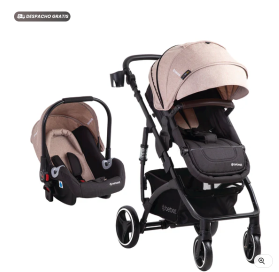Coche Cuna Travel System Explorer LX Beige