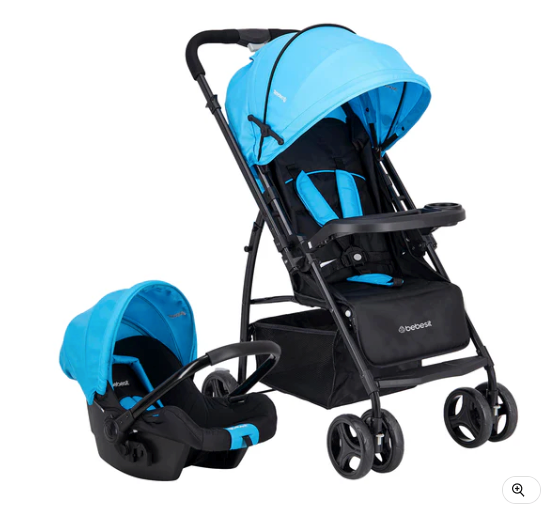 Coche Travel System Go Lite Azul
