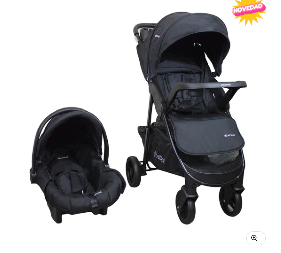 Coche Travel Sienna Negro Bebesit