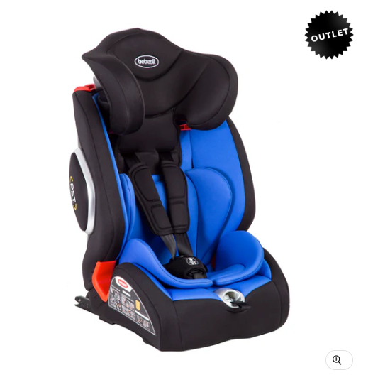 Silla de Auto Butaca Bewell Isofix Nueva Azul