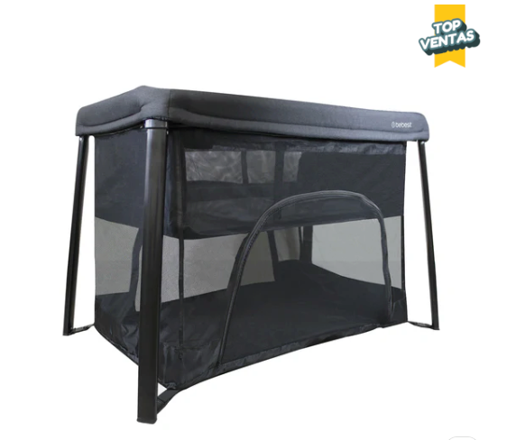 Cuna Corral 3 en 1 Eclipse Safe & Sleep Negro Bebesit