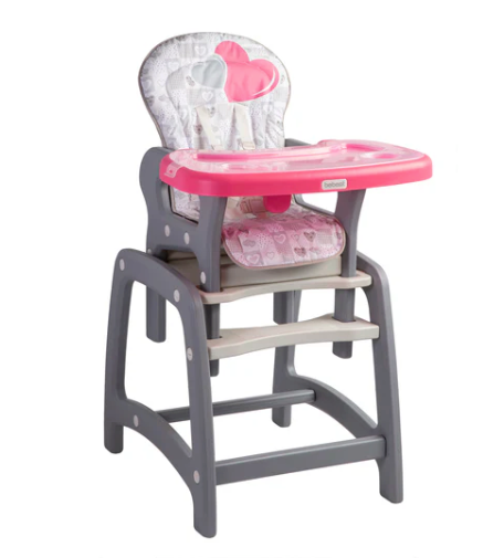 Silla de Comer Kinder 2 Rosa
