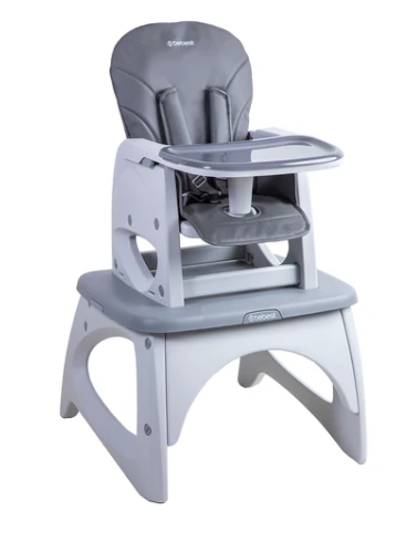 Silla de Comer Escritorio Balancin Eat&Swing Gris Bebesit