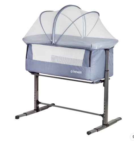 Cuna Colecho con Mosquitero MySide LX Azul