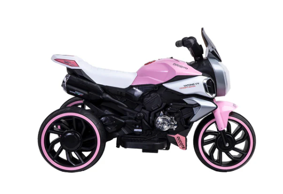 Moto 3 Ruedas Trimoto Bolt Rosa Bebesit
