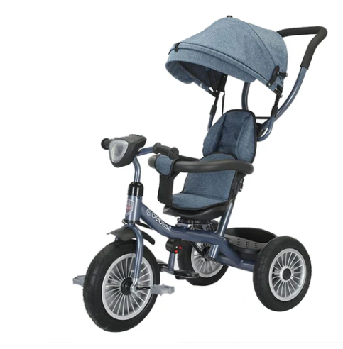 Triciclo Paseo Infantil 360 1326 LX Azul Bebesit