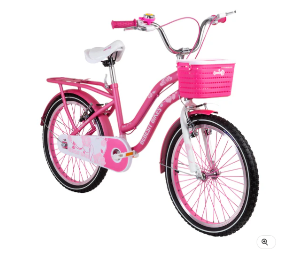 Bicicleta Queen Aro 20 Rosada