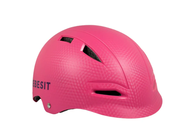 Casco Bicicleta Regulable Certificación Europea Niño Niña Rosa